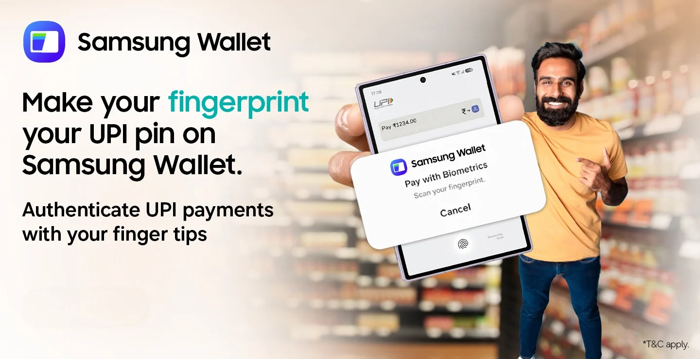 Samsung Wallet z biometrycznymi płatnościami UPI oraz nowe oferty telewizorów i soundbarów