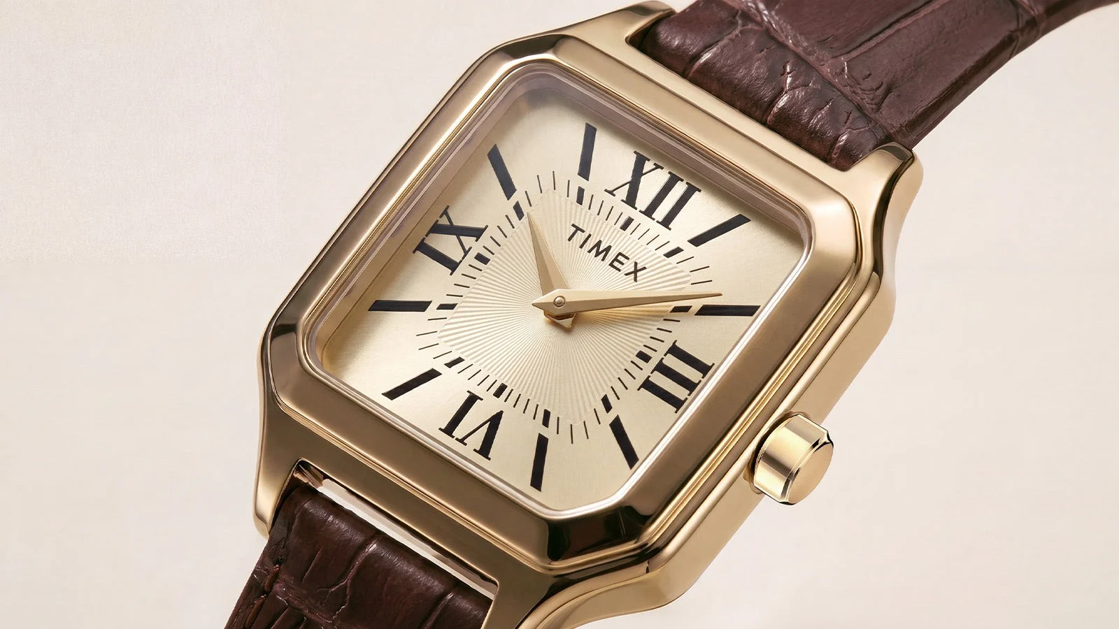 Timex wprowadza przystępne zegarki Addison Square z vintage'owym urokiem i skórzanymi paskami